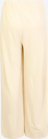 Missguided Petite Zvonové kalhoty Kalhoty – béžová