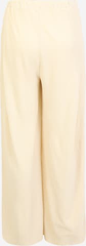 Missguided Petite Wide Leg Hose in Beige