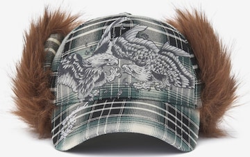 Ed Hardy Cap in Grau: Vorderseite