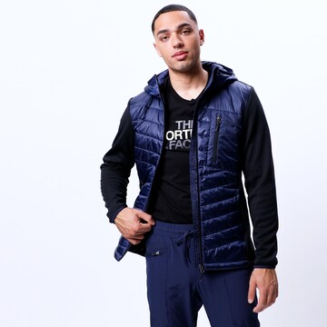 OCK Athletic Jacket in Blue: front