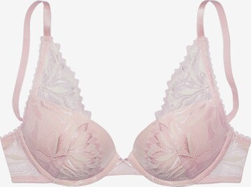 LASCANA Push-up BH in Pink: predná strana