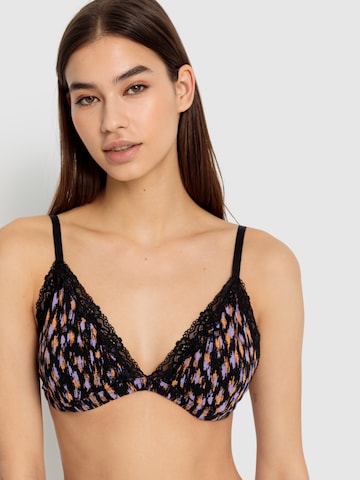 LSCN by LASCANA Bralette Bra in Black: front