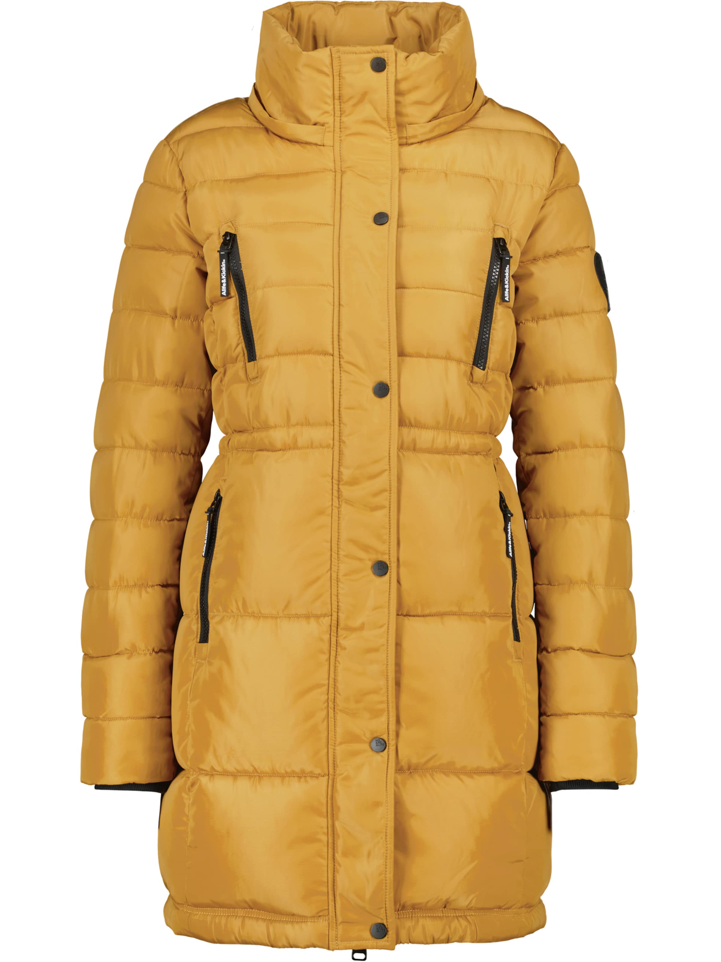 alife & kickin Winter coat 'NicolaAK A' in Yellow