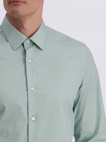 PIERRE CARDIN Slim fit Business shirt in Blue