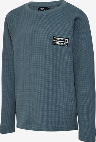 T-Shirt 'WALTER WAFFLE ' Hummel en bleu