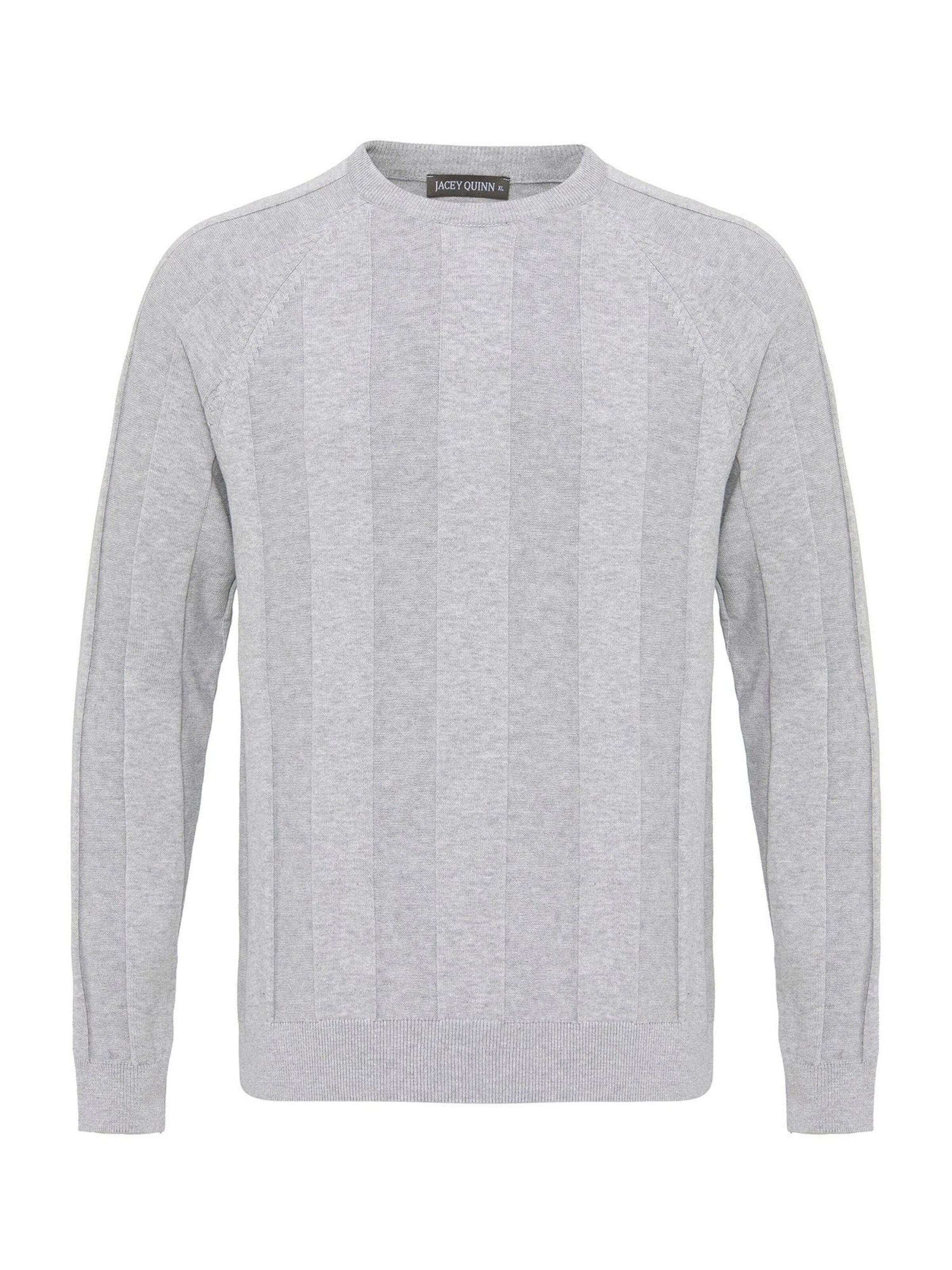 pilka Jacey Quinn Megztinis: priekis