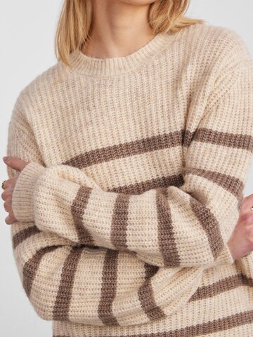 PIECES Sweter 'NANNA' w kolorze beżowy