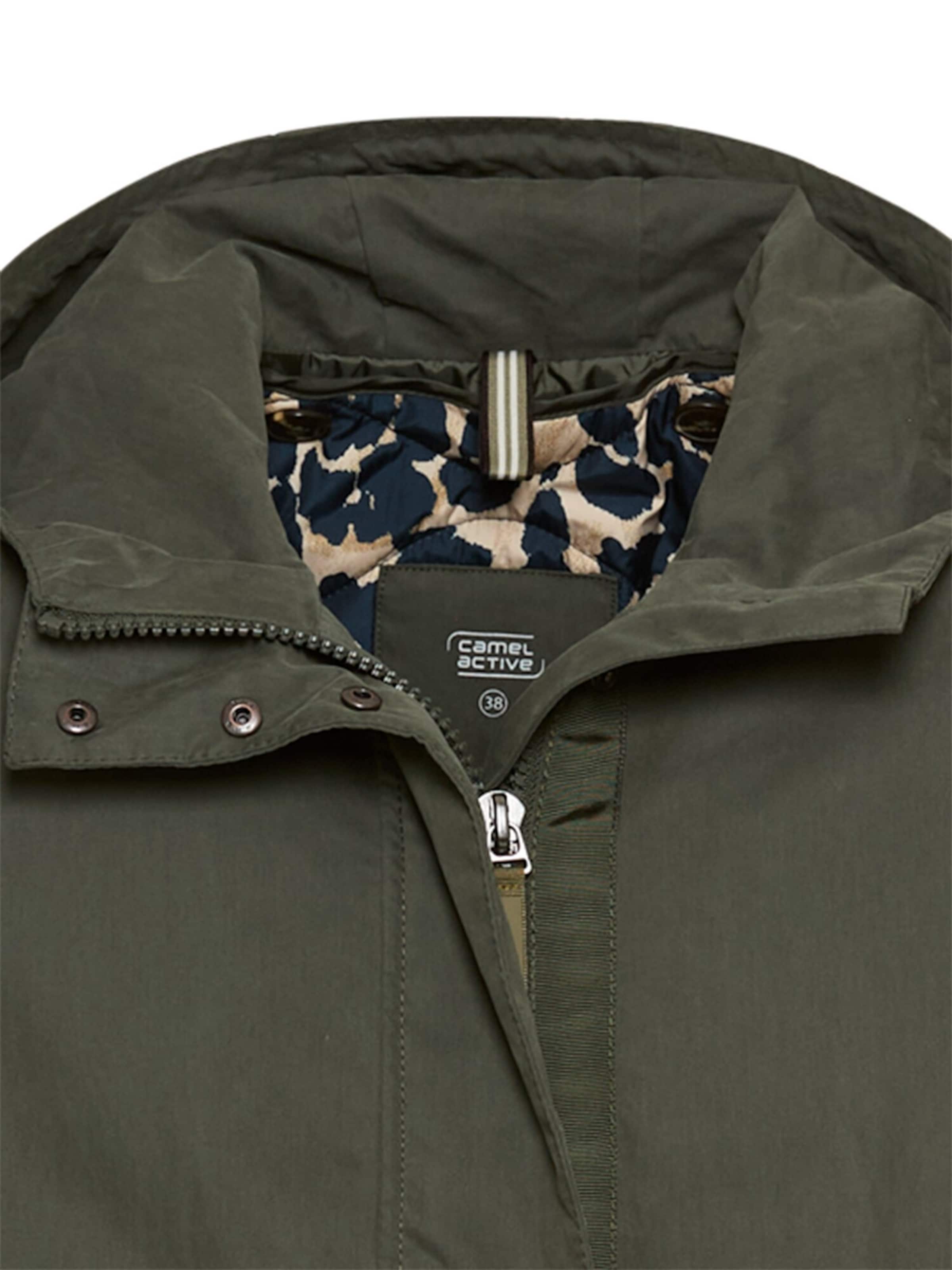 CAMEL ACTIVE Between-Seasons Coat in Green