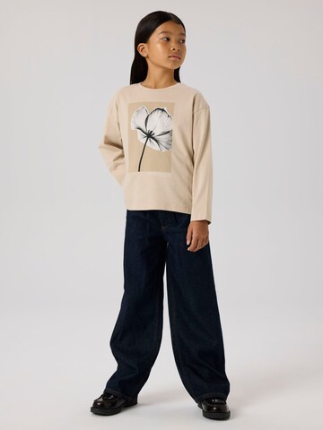 NAME IT Wide Leg Jeans i blå