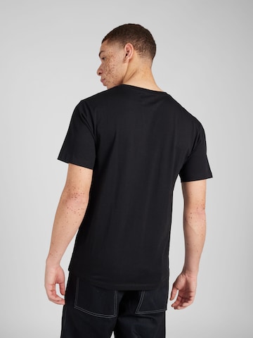 WOOD WOOD - Camiseta 'Ace IVY' en negro