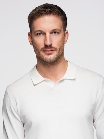 Ombre Shirt‌ in Weiß