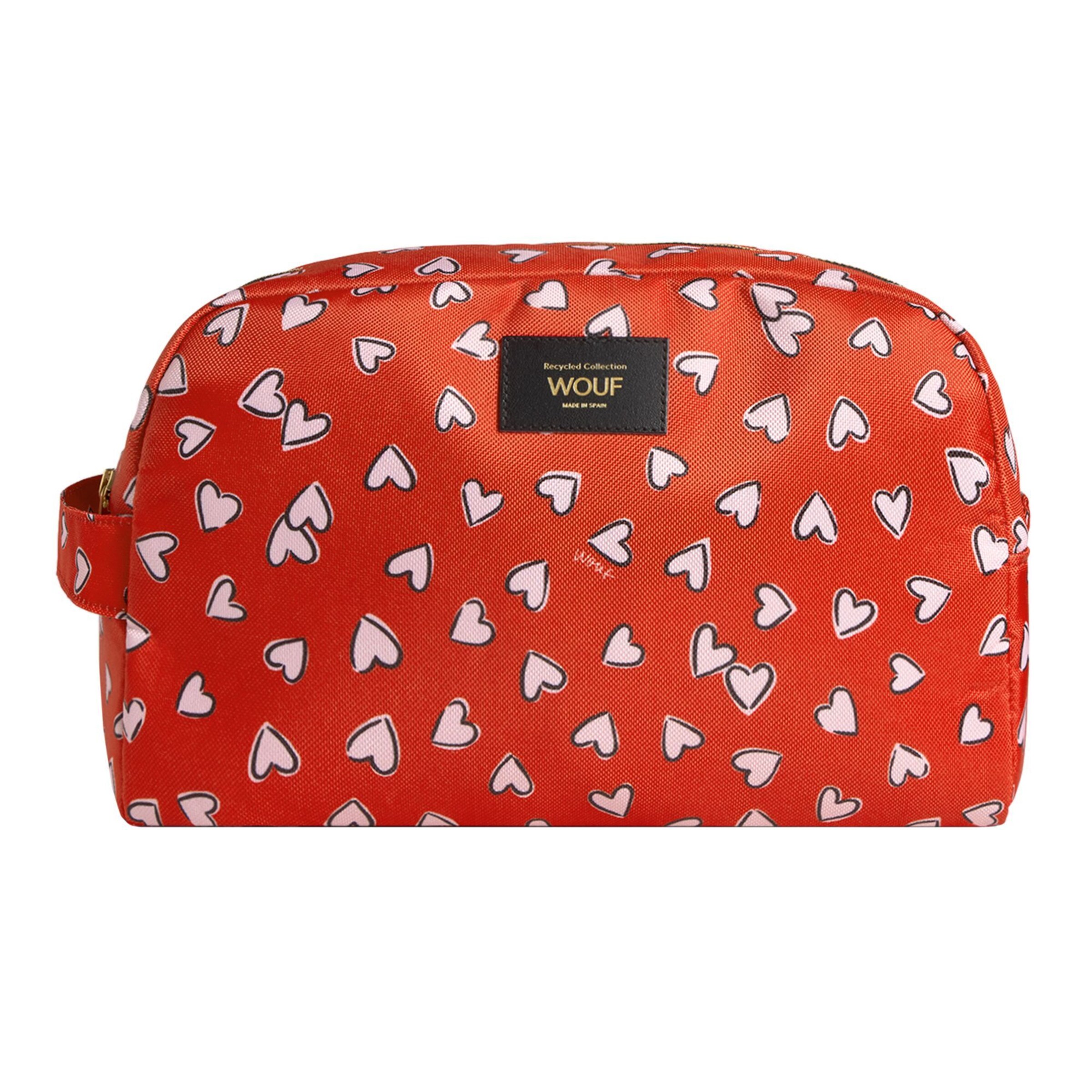 Wouf Toilettas in Rood: voorkant