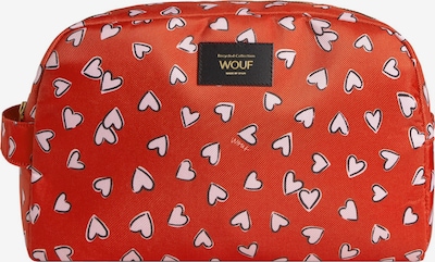 Wouf Kulturtasche in altrosa / rot, Produktansicht