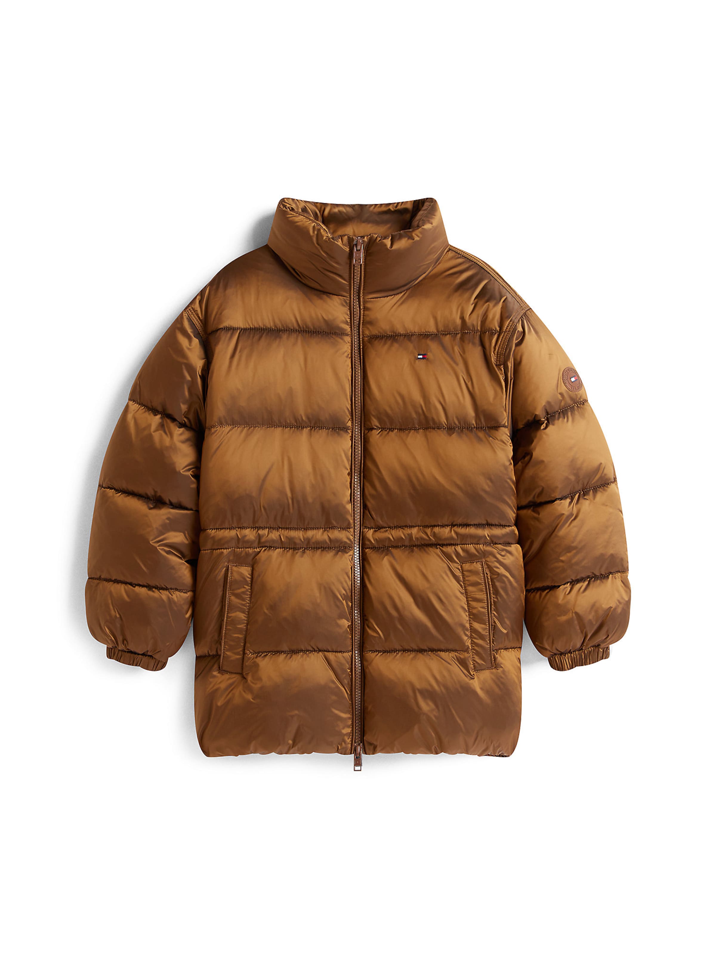 TOMMY HILFIGER Winter jacket in Bronze: front