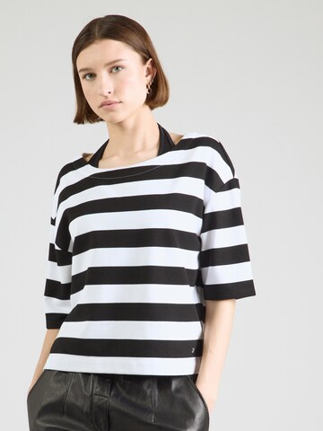 monari - Sudadera en negro: frente