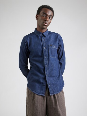 Lee Regularny krój Koszula w kolorze niebieski: przód