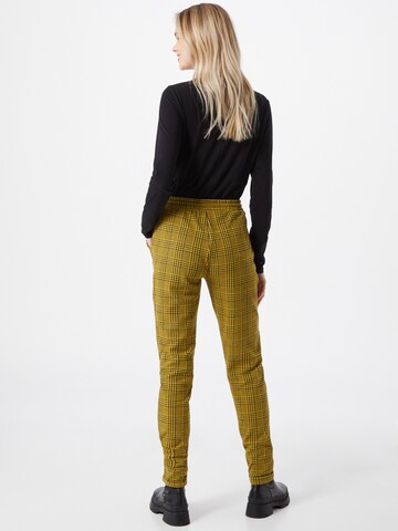 Zwillingsherz Tapered Hose 'Odelia' in Gelb