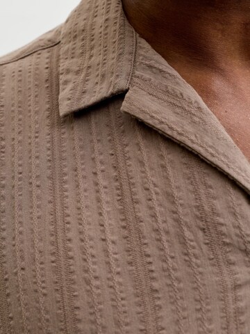 Fit confort Chemise 'JJETyson' JACK & JONES en marron