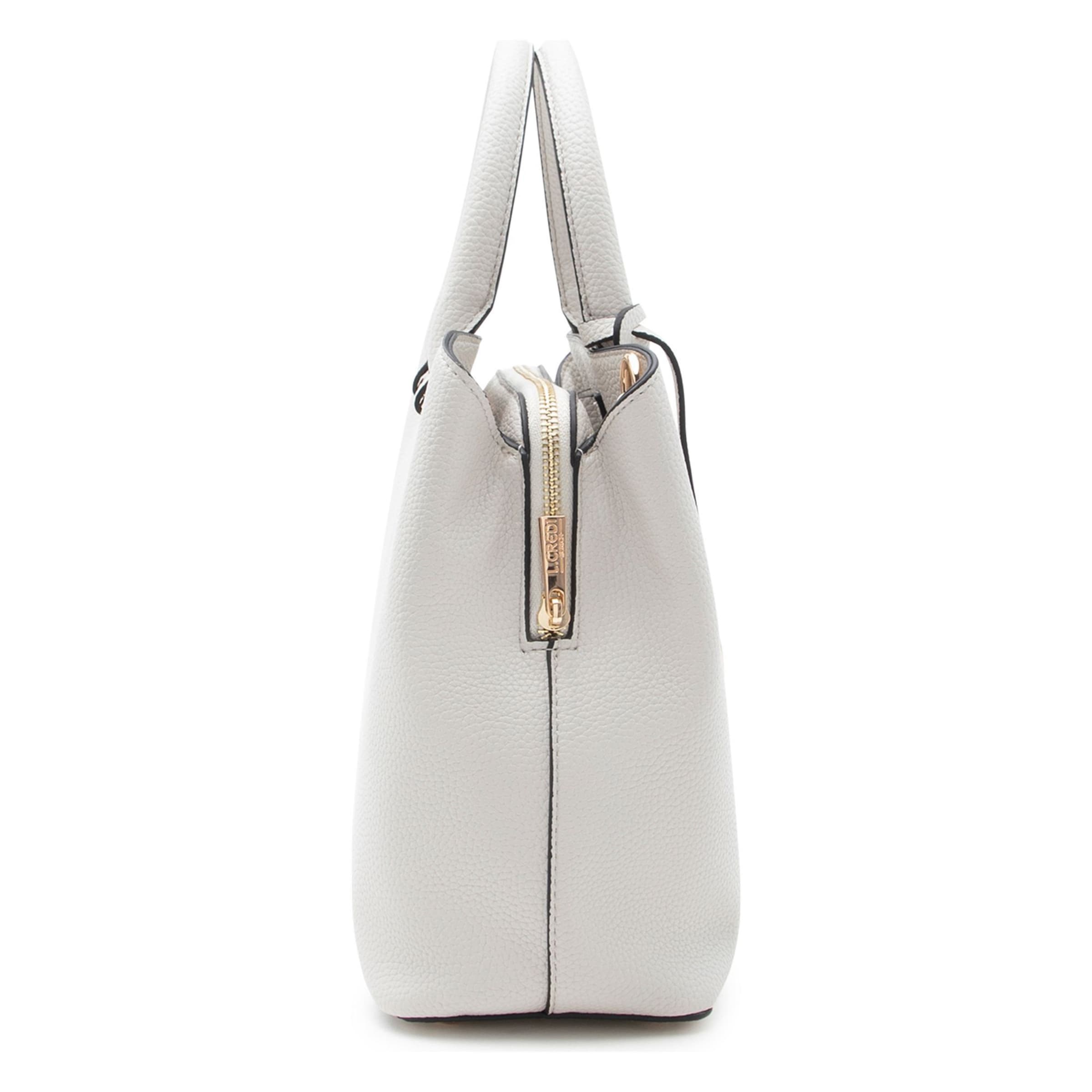 L.CREDI Handbag 'Maxima' in White