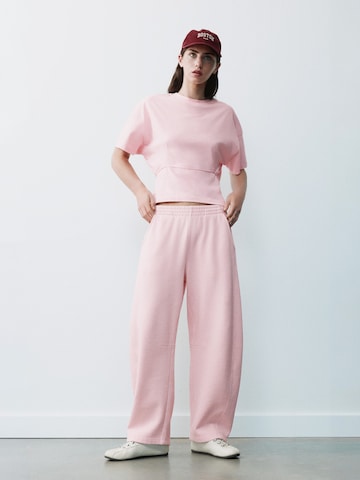 Pull&Bear Barrel Kalhoty – pink