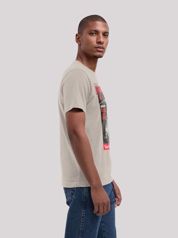 T-Shirt 'Guns N' Roses Lies' F4NT4STIC en beige