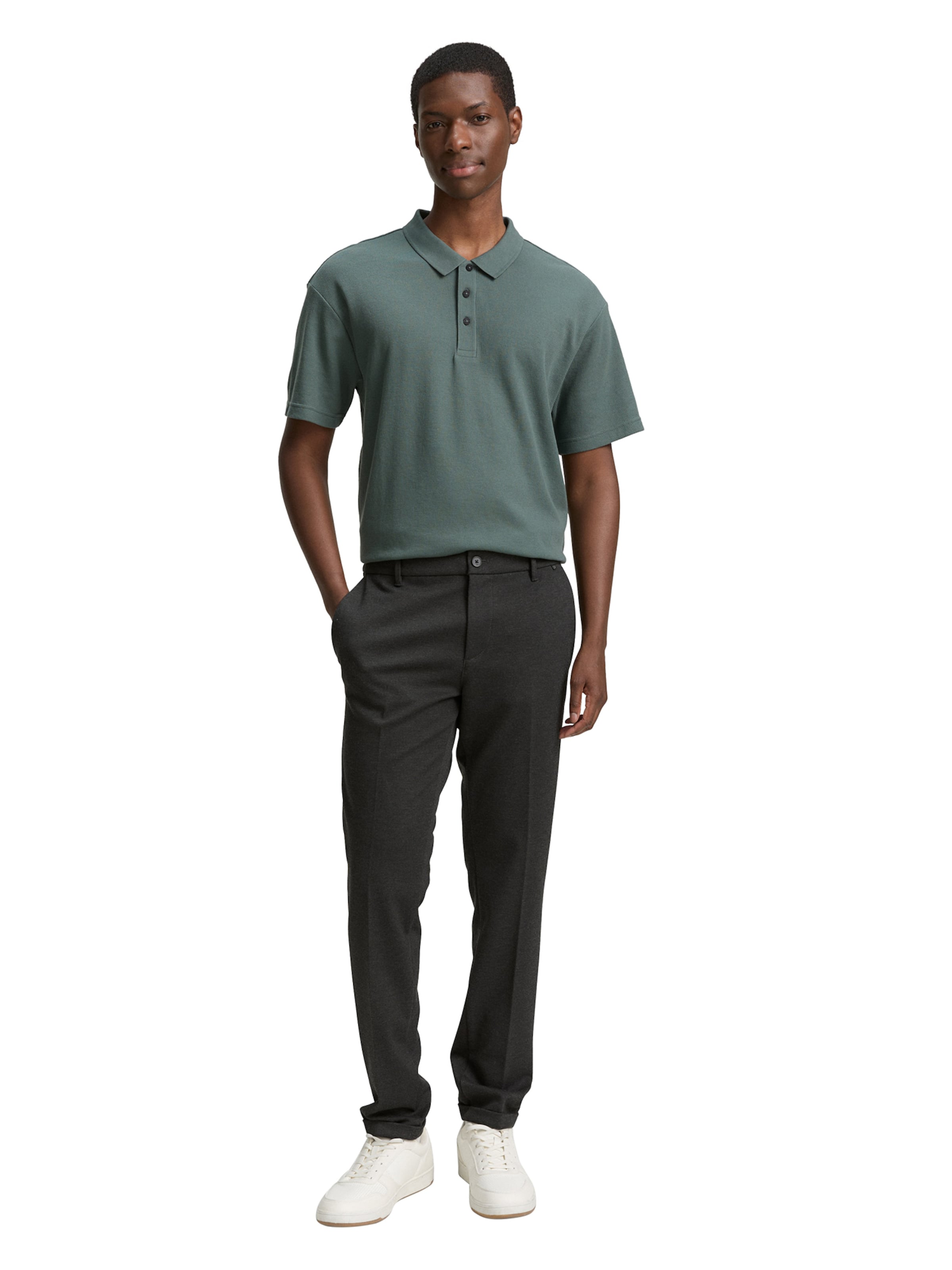 TOM TAILOR DENIM Shirt in Groen