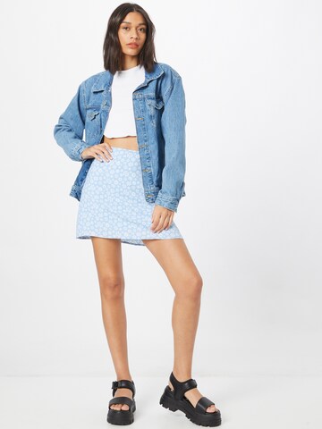 HOLLISTER - Falda en azul