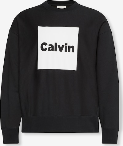 Calvin Klein Jeans Sweater majica u crna / bijela, Pregled proizvoda