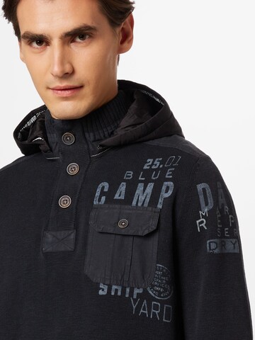 Pull-over 'Shipyard' CAMP DAVID en noir