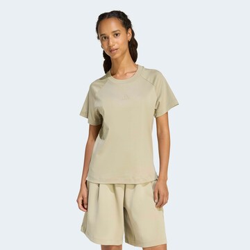 ADIDAS SPORTSWEAR Performance Shirt in Brown: front
