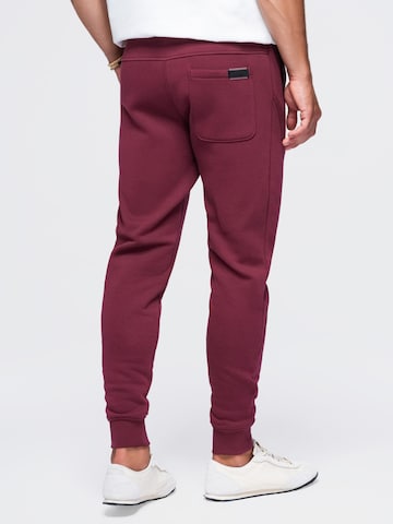 Ombre Regular Sports trousers in Red