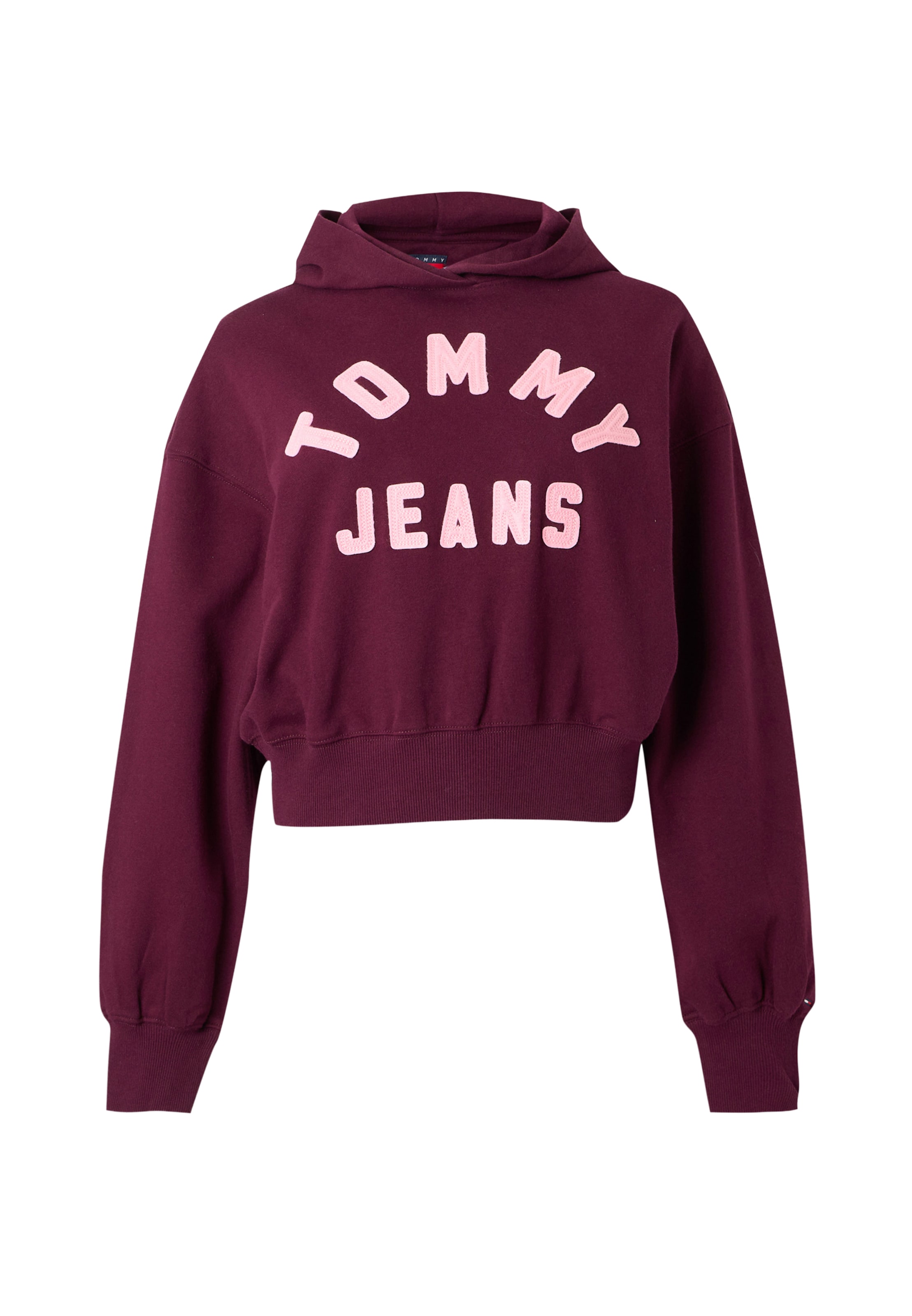 Bluză de molton 'ARCH' de la Tommy Jeans pe mov: față