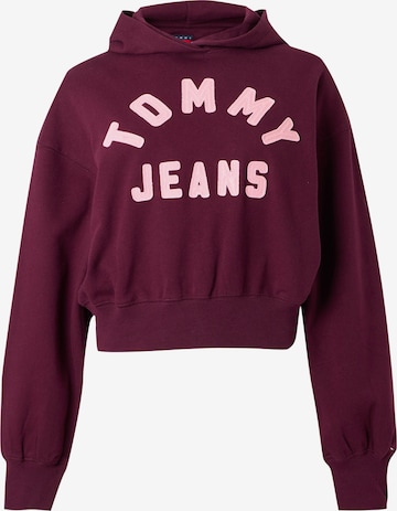 Bluză de molton 'ARCH' de la Tommy Jeans pe mov: față