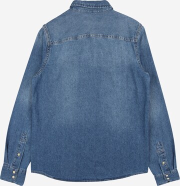 Coupe regular Chemise Jack & Jones Junior en bleu