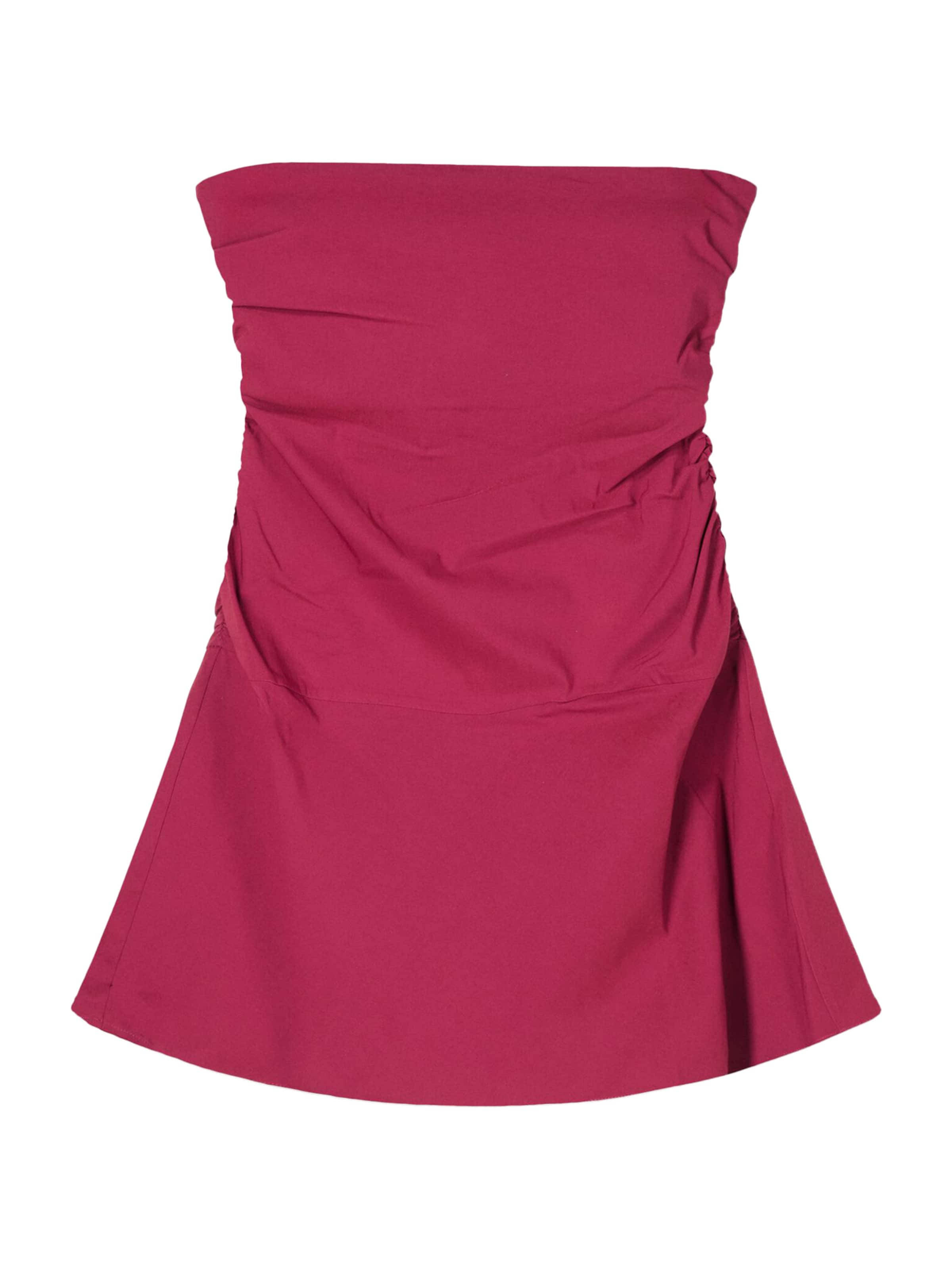 Abito di Bershka in rosso: frontale