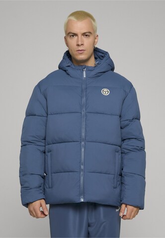 Sergio Tacchini Winterjas 'Giamaica' in Blauw: voorkant