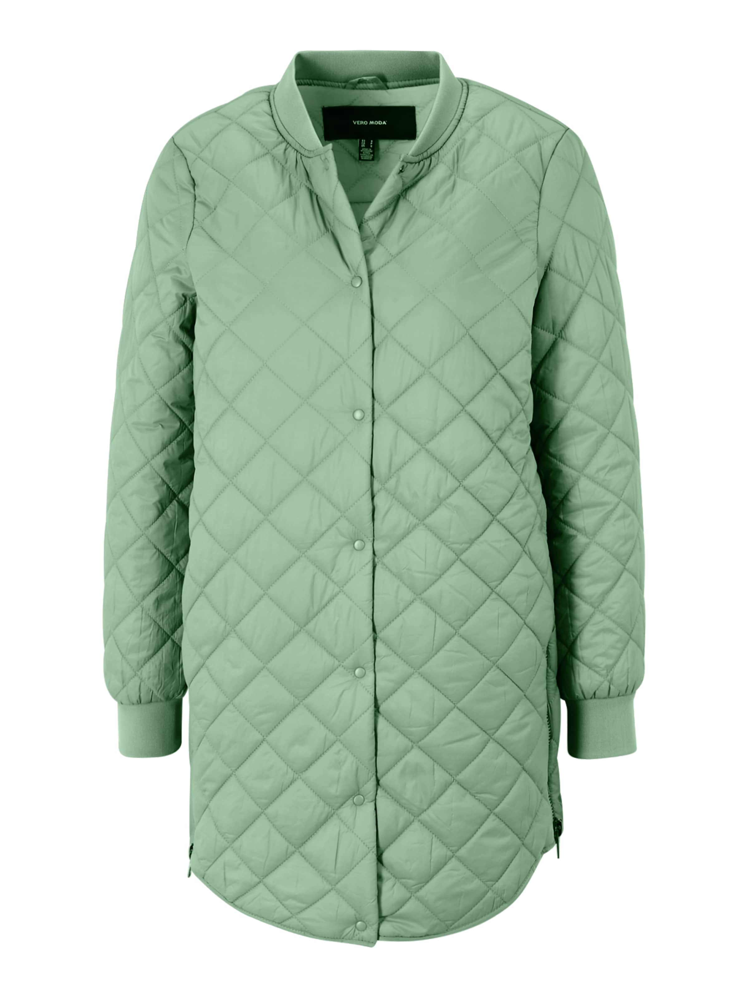 VERO MODA Prechodná bunda - Zelená: predná strana