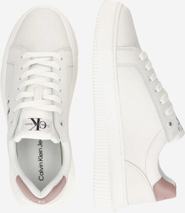 Sneaker low de la Calvin Klein Jeans pe alb