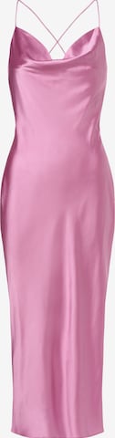 Unique Evening Dress in Pink: front