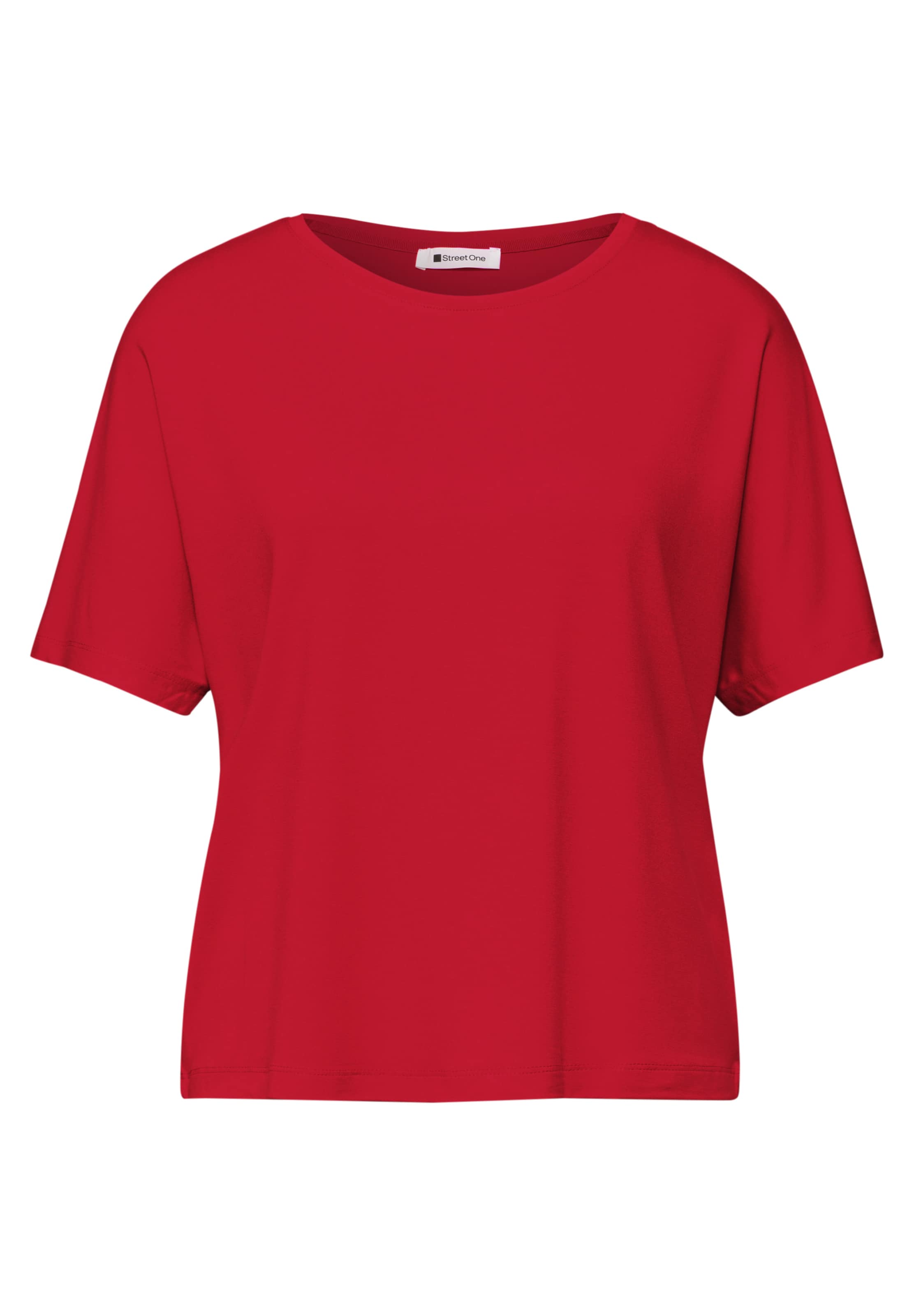 STREET ONE T-Shirt in Rot: Vorderseite