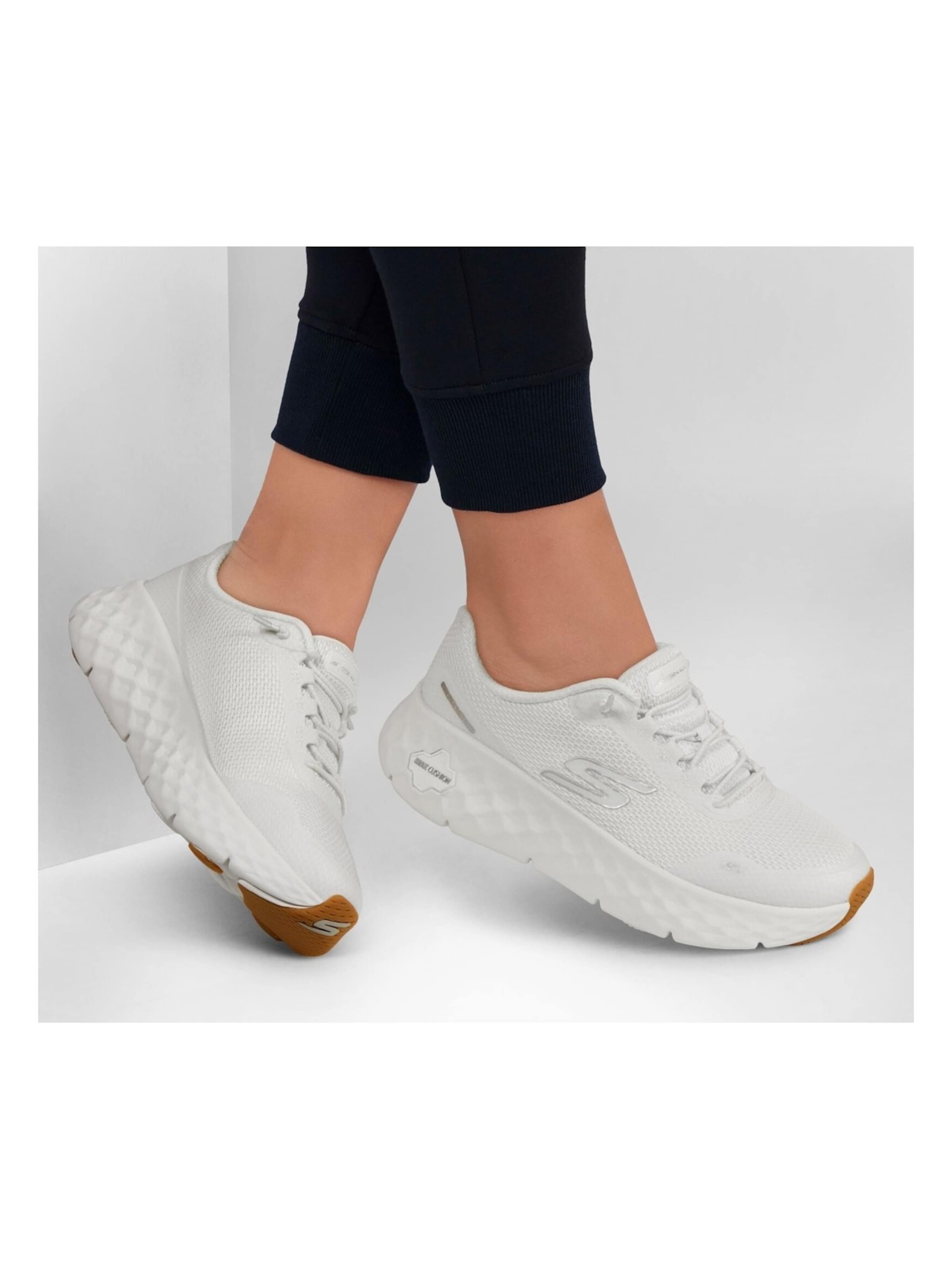 SKECHERS - Calzado deportivo 'Skechers Go Walk Max Cushioning Flex' en blanco