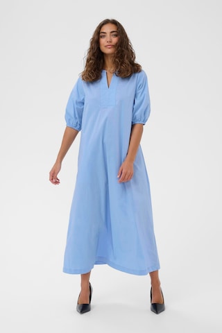 CULTURE Kjole 'Kiea Antoinett' i blå