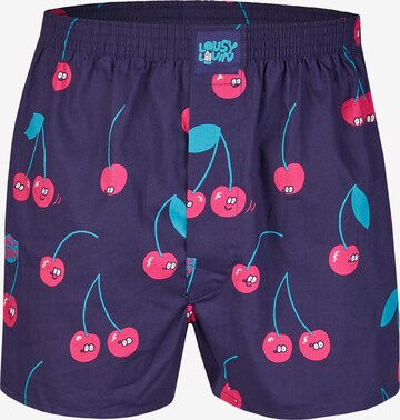 Lousy Livin Boxershorts 'Cherry & Berry' in Lila