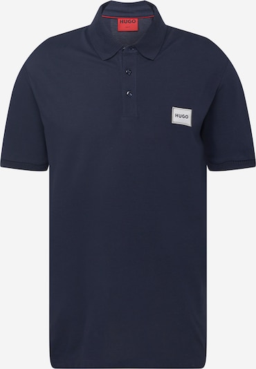 HUGO T-Shirt 'Dereso' en beige / bleu foncé, Vue avec produit