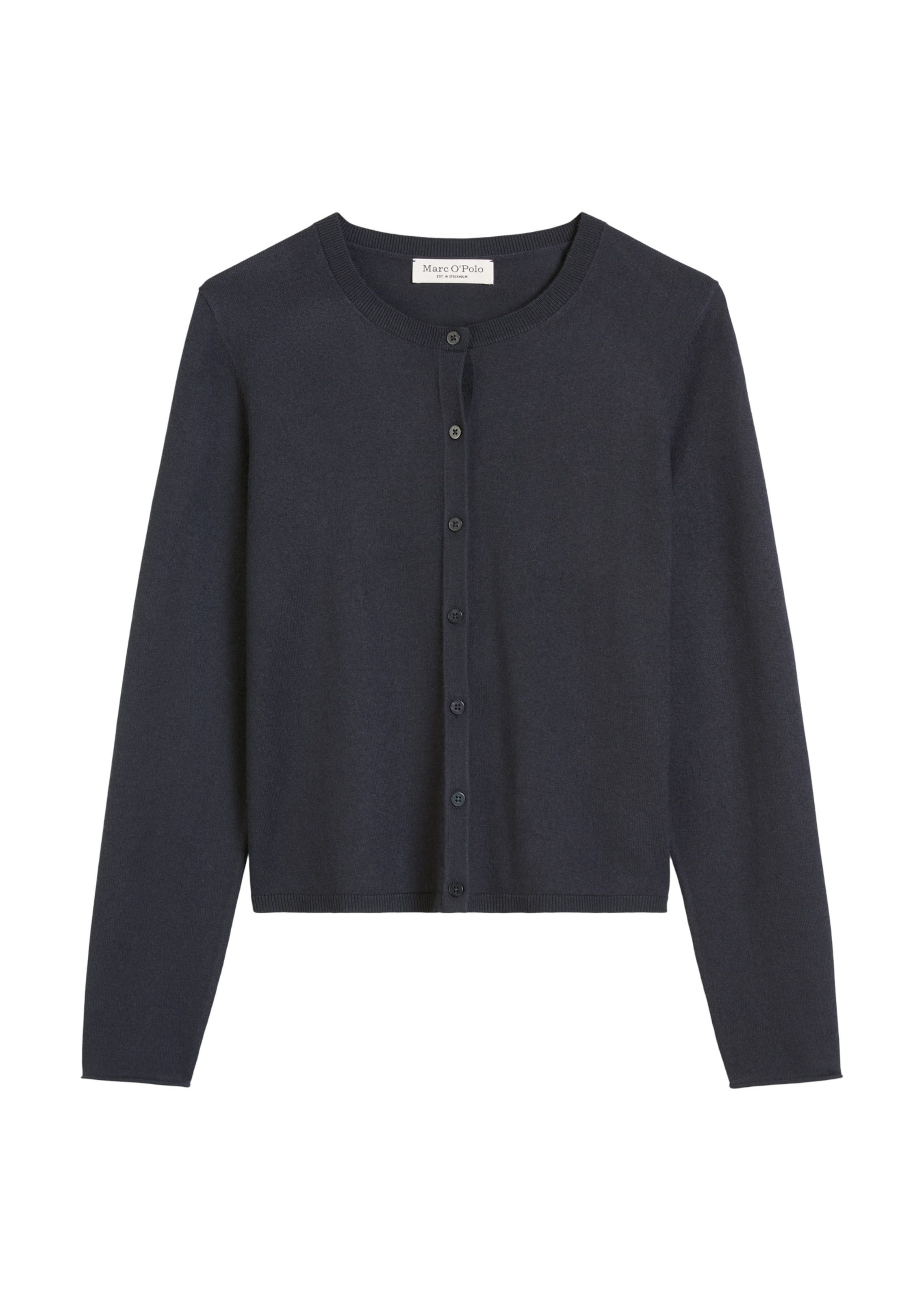 Marc O'Polo Вязаная кофта в Синий: спереди