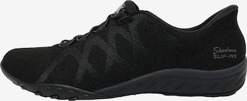 Baskets basses 'BREATHE-EASY - ETER-KNITY' SKECHERS en noir : devant