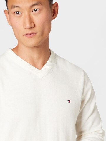 Pull-over TOMMY HILFIGER en blanc