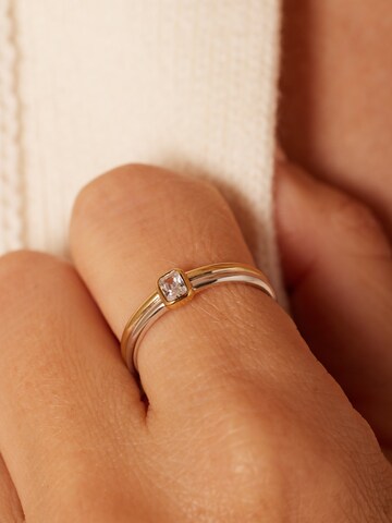 Lucardi Ring in Silver