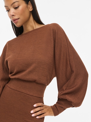 Abito in maglia 'VIRAFFI' di VILA in marrone