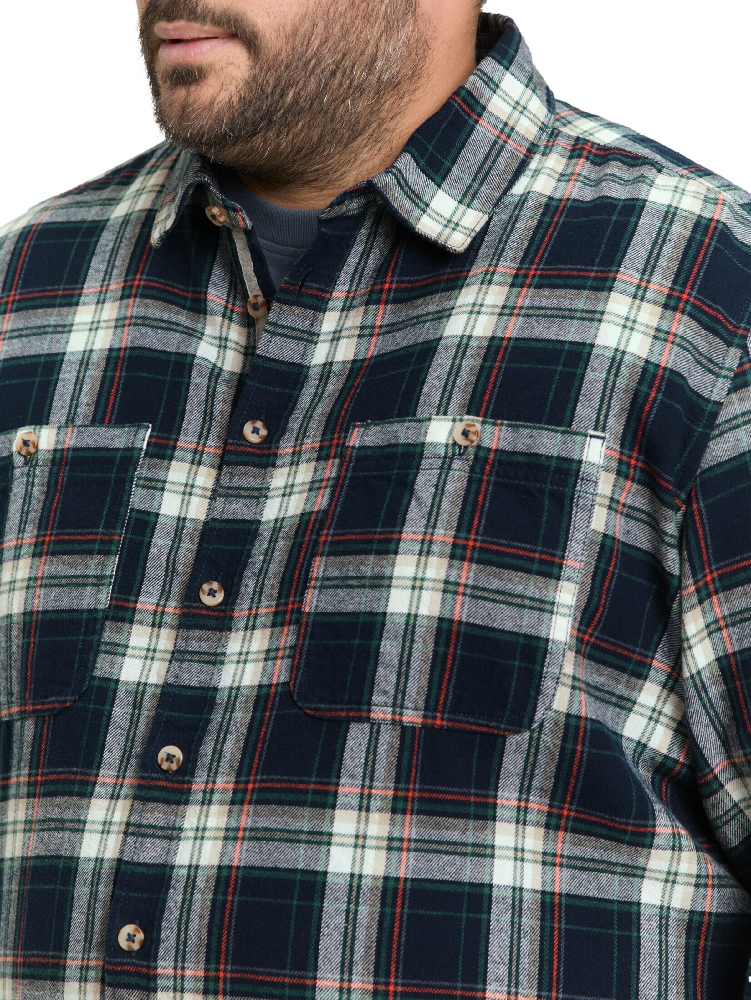 TOM TAILOR Men + Comfort Fit Hemd in Blau